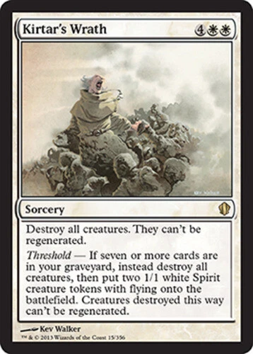 Kirtar's Wrath ~ Lightly Played Commander 2013 MTG Magic UltimateMTG White Card - Image 1 of 1