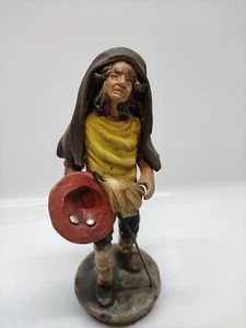 Statuetta Presepe 20 Cm Terracotta Caltagirone - Imagen 1 de 7