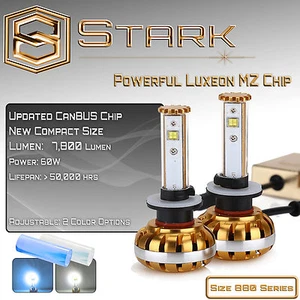 Genuino Luxeon MZ LED Niebla Kit 7.800Lm - 880 881 893 894 899 (C) - Imagen 1 de 6