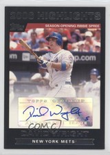 2007 Topps 2006 Highlights David Wright (Season-Opening Ribbie Spree) Auto