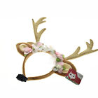 Pet Dog Cat Christmas Reindeer Antlers Hat Headband Pet Xmas Cosplay Costume