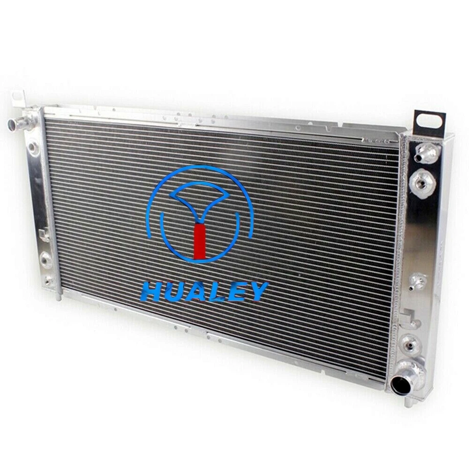 Алюминиевый радиатор подходит для Chevrolet/Chevy Tahoe GMC Sierra 1500 2500 3500 1999-2014 годов выпуска - Изображение 1 из 4
