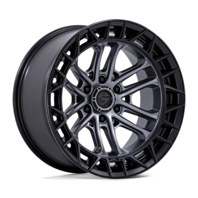 Llantas de 20 pulgadas gris negro combustible todoterreno Celsius FC874 6x5,5 orejetas 20x9 +20 Foto 1 de 4