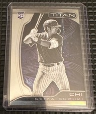 SEIYA SUZUKI- 2022 Chronicles Titan Rookie #4- Chicago Cubs-Silver Prizm
