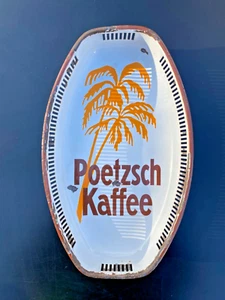 emaillierte Werbeschale - Poetzsch Kaffee - Bild 1 von 9