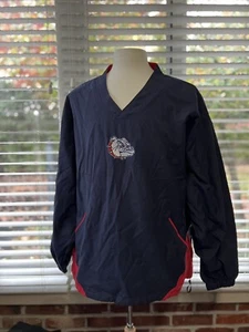Chaqueta Pullover Gonzaga Bulldogs Grande Manga Larga Resistente al Agua - Imagen 1 de 12