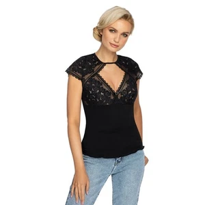 RZ Gizela Shirt black 40 - Picture 1 of 4