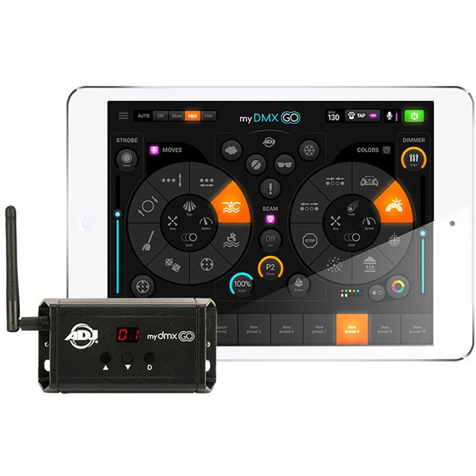 American DJ myDMX Go - DMX Lighting Control System w/ Wi-Fi/USB Interface - Image 1 of 4