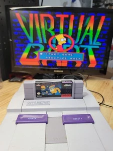 Cartucho Virtual Bart (Super Nintendo SNES, 1994) solo probado funciona - Imagen 1 de 12