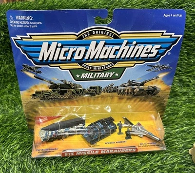 Vintage Micro Machines Military #13 MISSILE MARAUDERS 1999 SEALED  New Galoob - Image 1 of 4