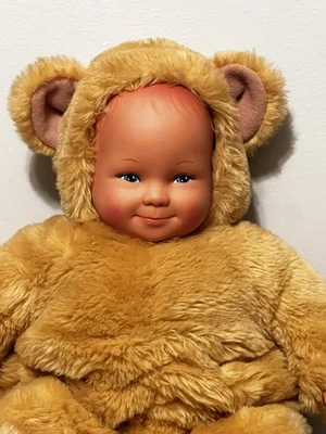 Muñeca bebé vintage Anne Geddes Bear Foto 1 de 4