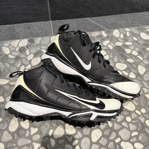 Nike 318977-011 Air Speed Nubby Turf Negro Blanco Tenis Para Hombre EE. UU. Talla 12 Raro - Imagen 1 de 13