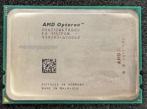 OS6212WKT8GGU AMD Opteron 6212 Eight-Core 2.60GHz 16MB Cache Processor - Picture 1 of 2