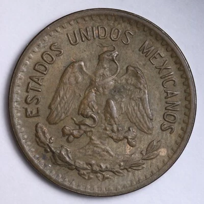 1946 México Un Centavo Estados Mexicanos ANTIGUA MONEDA MEXICANA RARA E251 OW Foto 1 de 2