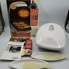George Foreman Family Size Plus Grill with Cookbook GR26CB EXTRA LARGE XL White