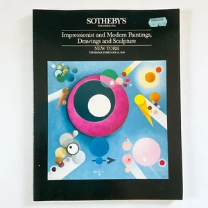 Sothebys Impressionist Modern Paintings Sculpture February 16 1989 Book - Imagen 1 de 16