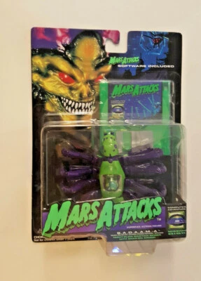 MARS ATTACKS S.A.D.A.A.M.A Trendmasters NOC Película Juguete 6" Araña Robot Brillo Nocturno Foto 1 de 2