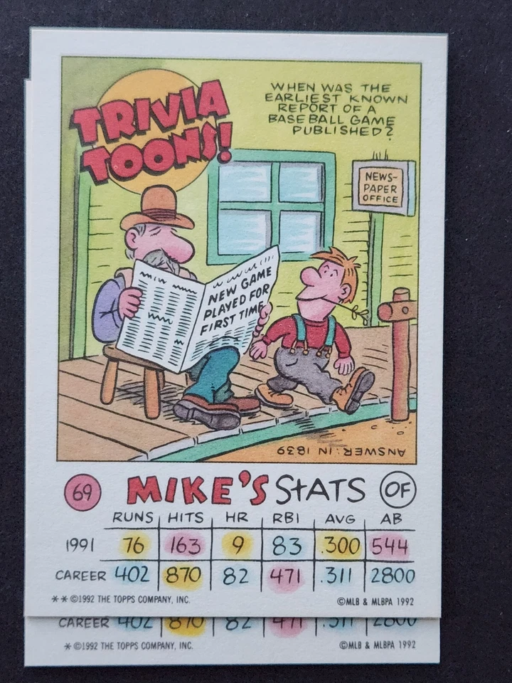 1992 Topps Kids Sheet Asterisk  * / * *  VARIATION Pair  * You PICK CHOOSE * - Image 1 of 1