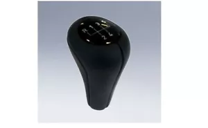 Perilla de cambio de cuero genuino BMW negra 5 velocidades E36 E38 E46 E53 E85 - Imagen 1 de 1