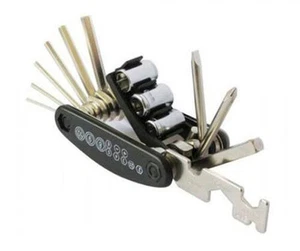 Steel 16 in 1 Multi-function Cycling Repair Tools Bicycle Tool Bike Riding Kits - Picture 1 of 3