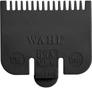 Wahl Clipper Guard Attachment Comb No 0.5 BLACK 1.5 mm - Picture 1 of 1