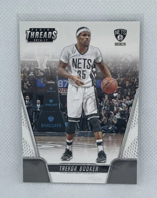 Trevor Booker 2016-17 Panini Threads #23 Brooklyn Nets - Image 1 of 2