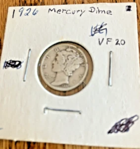 1926 P Mercury Dime Circulated - Picture 1 of 3