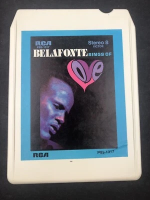 Harry Belafonte BELAFONTE SINGS OF LOVE 8 Track Tape UNTESTED Foto 1 de 4