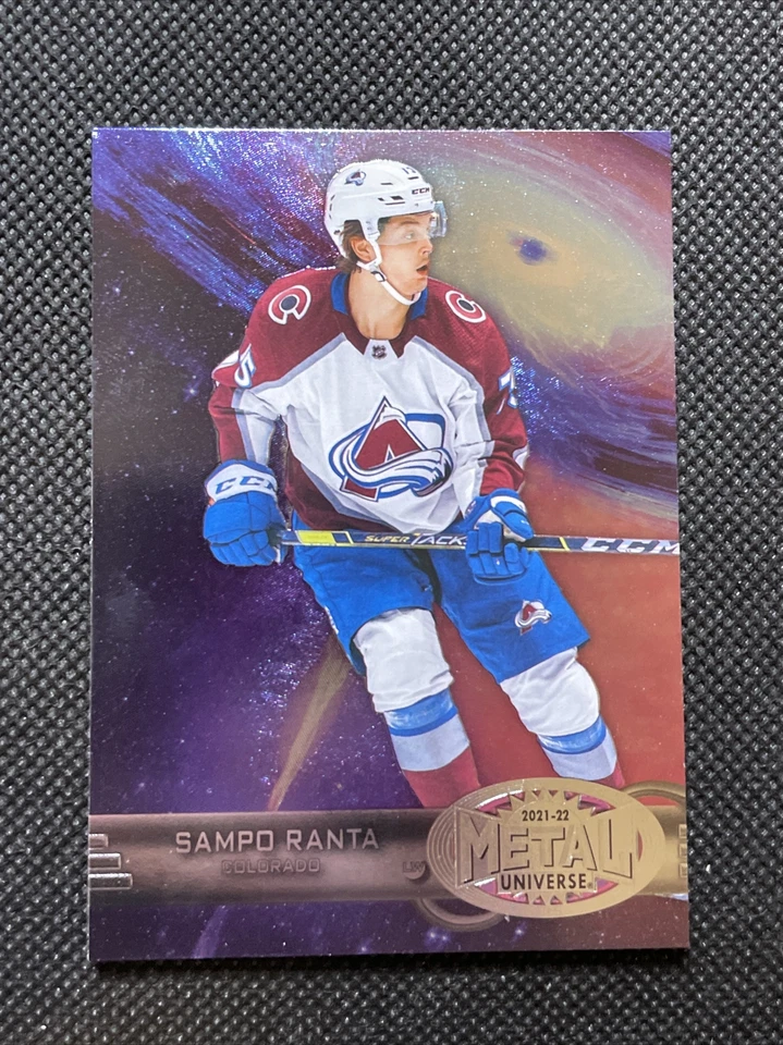 2021-22 Skybox Metal Universe Hockey Sampo Ranta Retro Rookies 1997-98 R-33 - Image 1 of 2