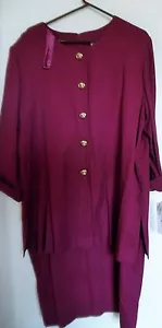Abito Tracy Richards donna Petites look 2 pezzi taglia 20WP bellissimo - Foto 1 di 4