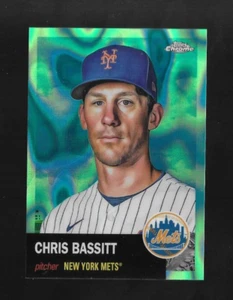 CHRIS BASSITT 2022 Topps Cromo Platino #18 AQUA LAVA REFRACTOR/299 METS! - Imagen 1 de 2
