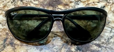 Vintage Ray-Ban Cats B-Series Sunglasses B&L USA - G15 Glass Lenses Black Frame - Image 1 of 4
