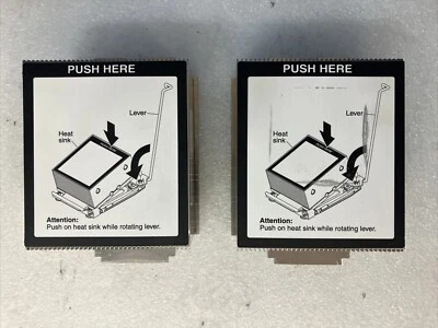 (LOT OF 2) IBM ALUMINUM HEATSINK FOR IBM SYSTEM X3650 Server 94Y6618 / 69Y5270 ~ - Image 1 of 4