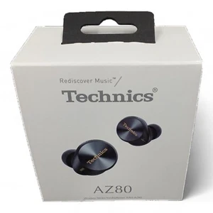 Technics EAH-AZ80 Black Completely Wireless Earphones Noise Canceling w/ Box - Picture 1 of 6