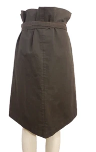 Gucci Cotton Twill Belted Skirt Size 42 US 6 - Picture 1 of 10