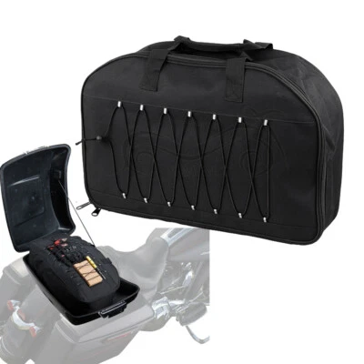 Moto Removable Luggage Bag Fit For Harley Electra Road Glide Honda Goldwing 1800 - Image 1 of 4