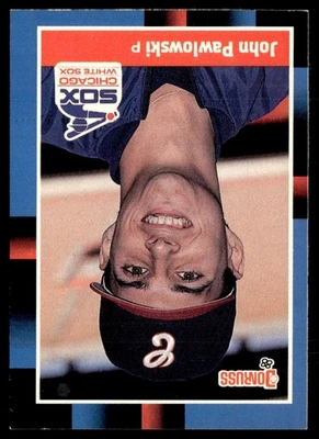 1988 Donruss John Pawlowski Rookie Chicago White Sox #457 - Image 1 of 2