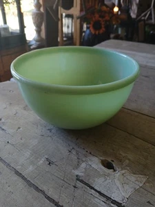 Vintage 7" Rührschüssel Fire King Jadeit selten - Bild 1 von 5