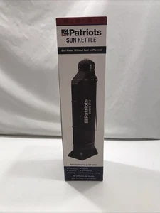 4 Patriots Sun Kettle Solar Water Heated Boil Water Camping Outdoors Thermos NEW - Picture 1 of 6