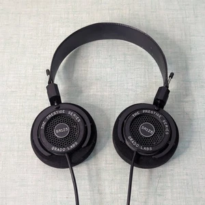 Grado Labs SR125 Prestige Series Open Backed Audio Headphones Studio Black - Picture 1 of 7