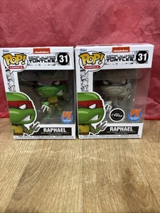 Funko Pop Teenage Mutant Ninja Turtles - Raphael (B&W Chase) - Figure - #31 - Picture 1 of 8