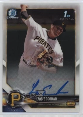 2018 Bowman Chrome Prospect Auto Luis Escobar #CPA-LE Auto - Image 1 of 2