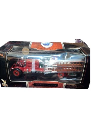 NEW 1925 Ahrens-Fox N-S-4 Fire Truck Red 1:24 Scale Road Signature YAT MING SEAL - Image 1 of 2