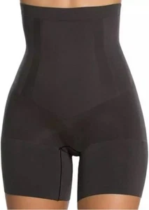 SPANX Women's Oncore Steel Grey High-Waisted Mid-Thigh Short Shapewear XL -BNWT - Picture 1 of 6
