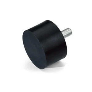 Supporto antivibrante in gomma piede-maschio | 40x40 | M8 - Imagen 1 de 2