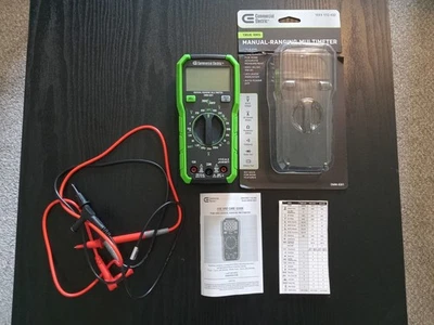 Elétrico Comercial - Multímetro - Modelo # DMM-8301 - Imagem 1 de 4