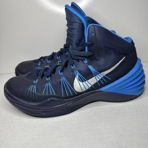 Men's Nike Hyperdunk 599527-400 2013 Blue High Top Basketball Sneakers Shoes 8.5 - Picture 1 of 8