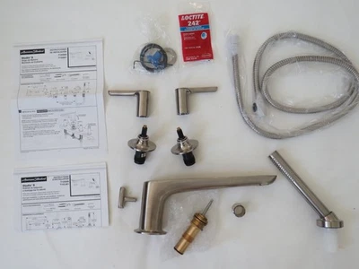 T105901 Grifo Lavabo American Standard Studio S Romana Bañera Ducha Níquel Foto 1 de 4