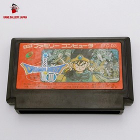 FC NES Dragon Quest III Nintendo Famicom Tested Cartridge Only Japan