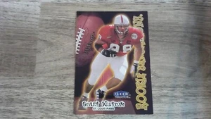 Tarjeta de radiocontrol Fleer Tradition Football Grant Wistrom Rookie Sensations 1998 #14 EX - Imagen 1 de 2